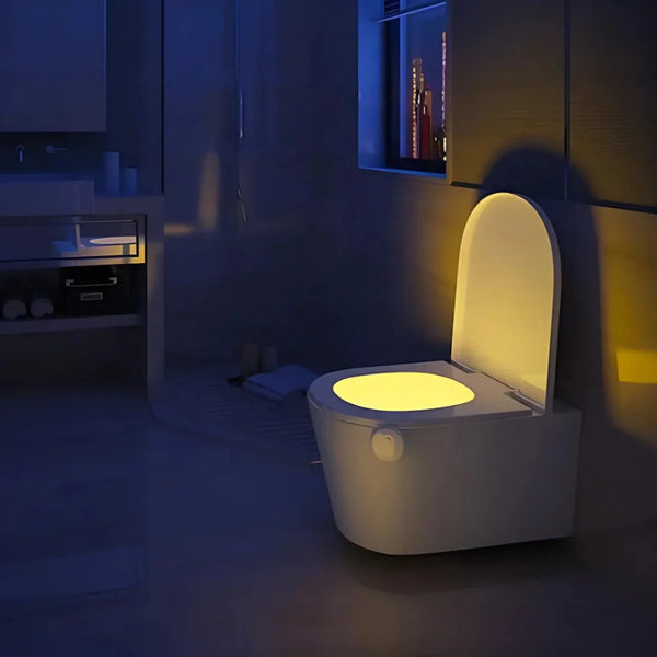 Toiletbril Slimme Bewegingssensor Nachtlampje Waterdicht