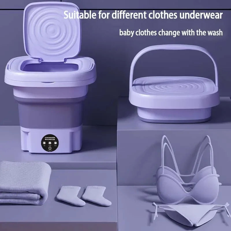 Portable Folding Mini Wasmachine
