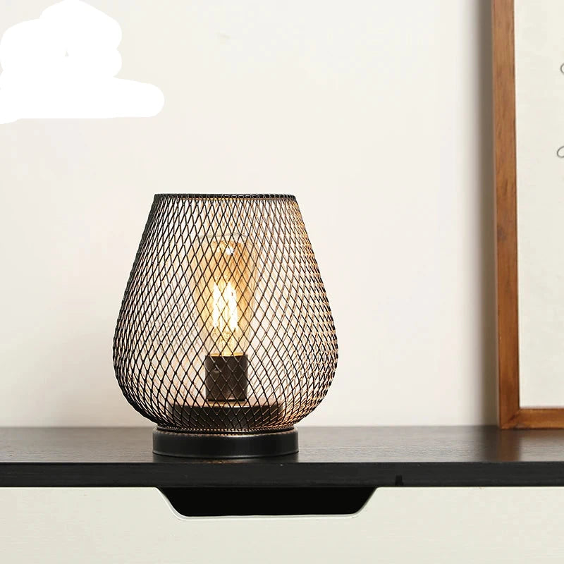 Holle Kooi Industriële Stijl en Sfeervolle Accentlamp