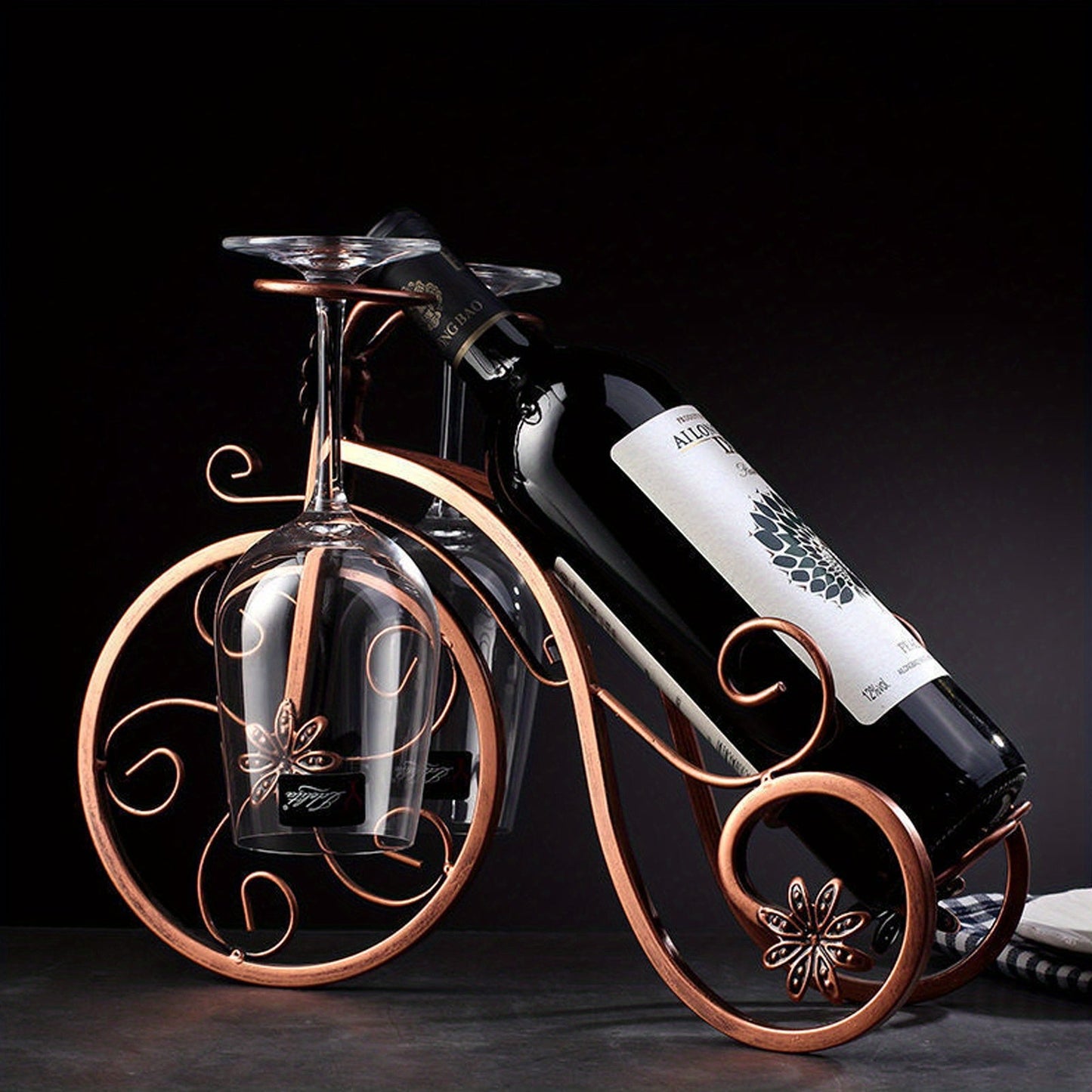 Retro Fiets Wijnrek