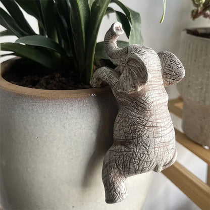 Schattige Olifant Tuinhanger