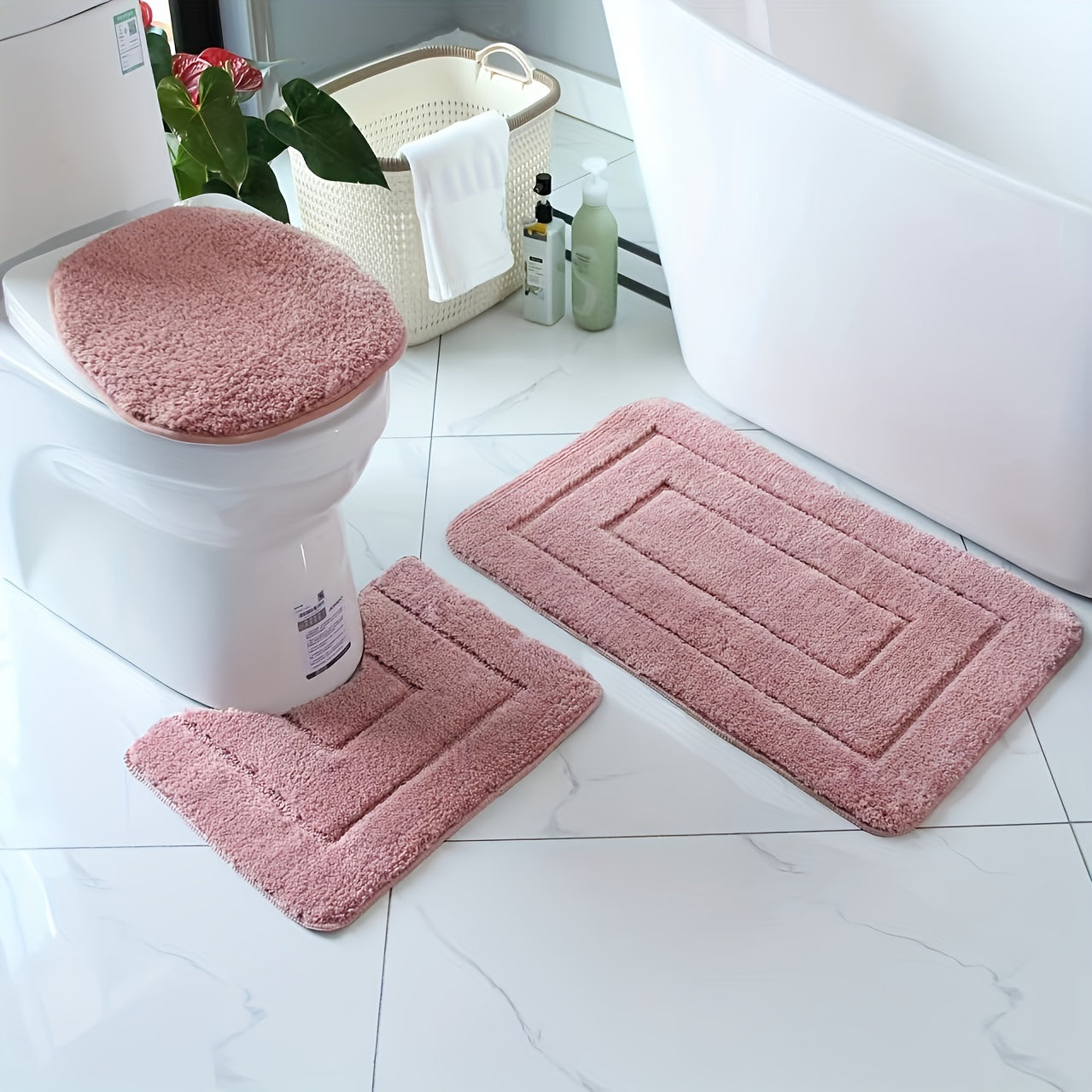 Comfortabele Badkamermat Set