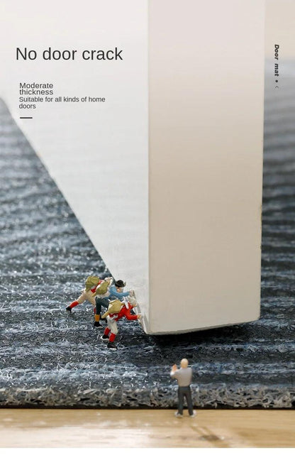 Geometrische PVC-deurmat