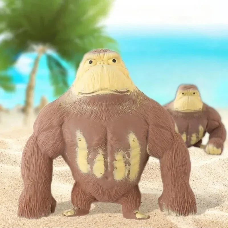 Gorilla Stressknuffel Beeldje voor Bureau