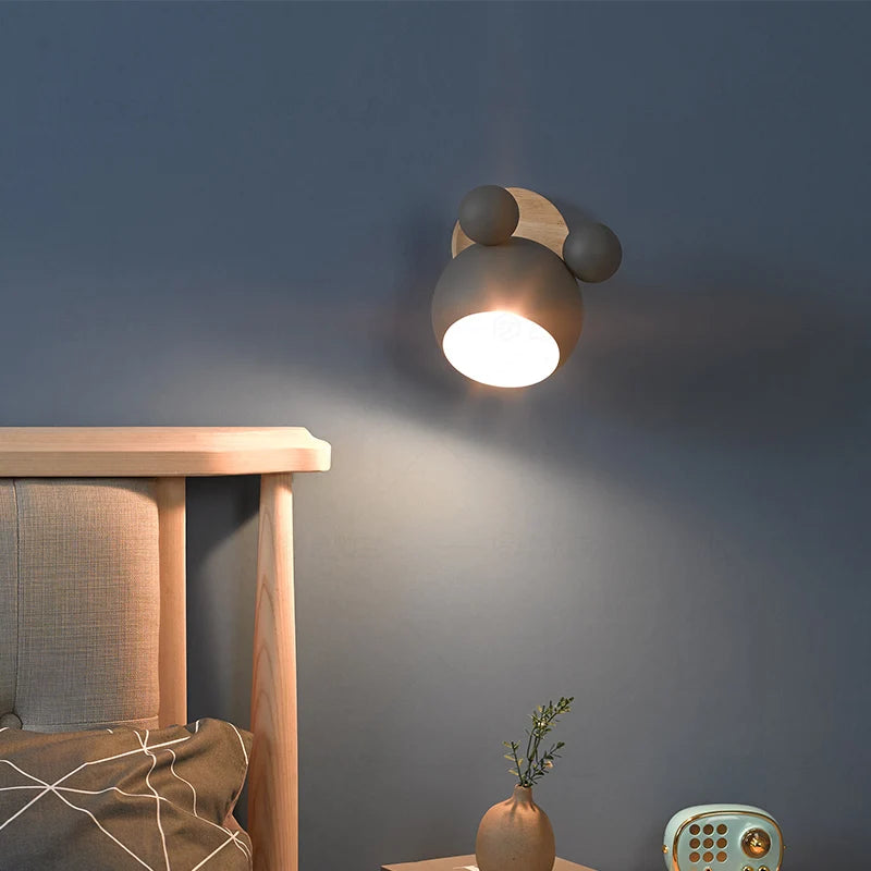 Kleurrijke Mickey Wandlamp