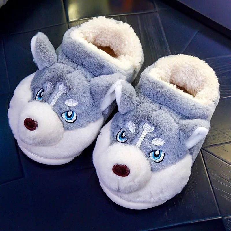 Fluffy Huskies Pantoffels Schoenen