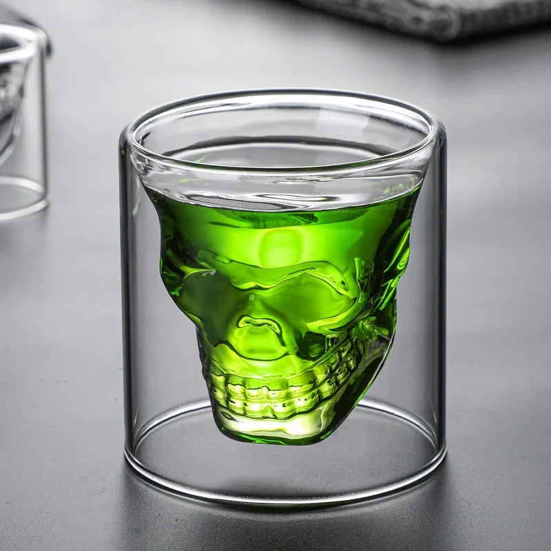 Doomed Skull Shot Glas