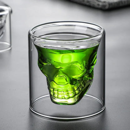 Doomed Skull Shot Glas