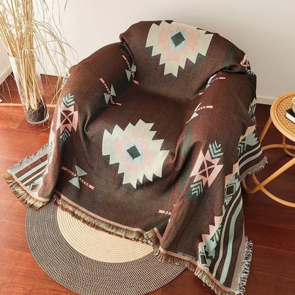Boho Dekentje met Franjes
