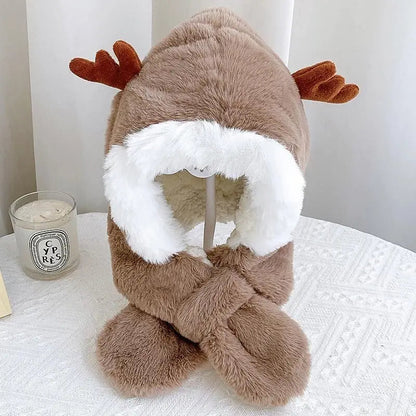Schattige Rendier Winter Babymuts