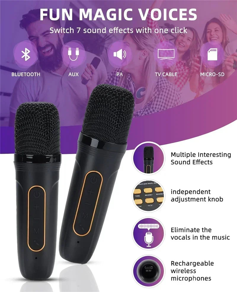 Draagbare Karaoke Boombox