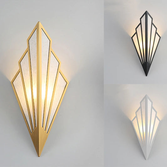 Geometrie Moderne Ledijzeren Wandlampen