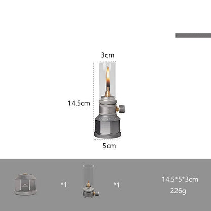 Draagbare Camping Gaslamp – Energiebesparende Gasverlichting