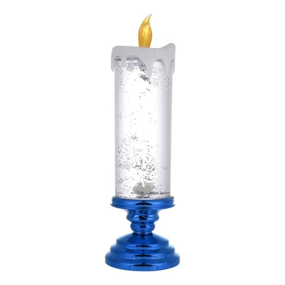 Kerst LED Glitter Kaarslamp