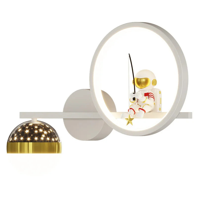 LED Star Astronaut Kinderwandlamp