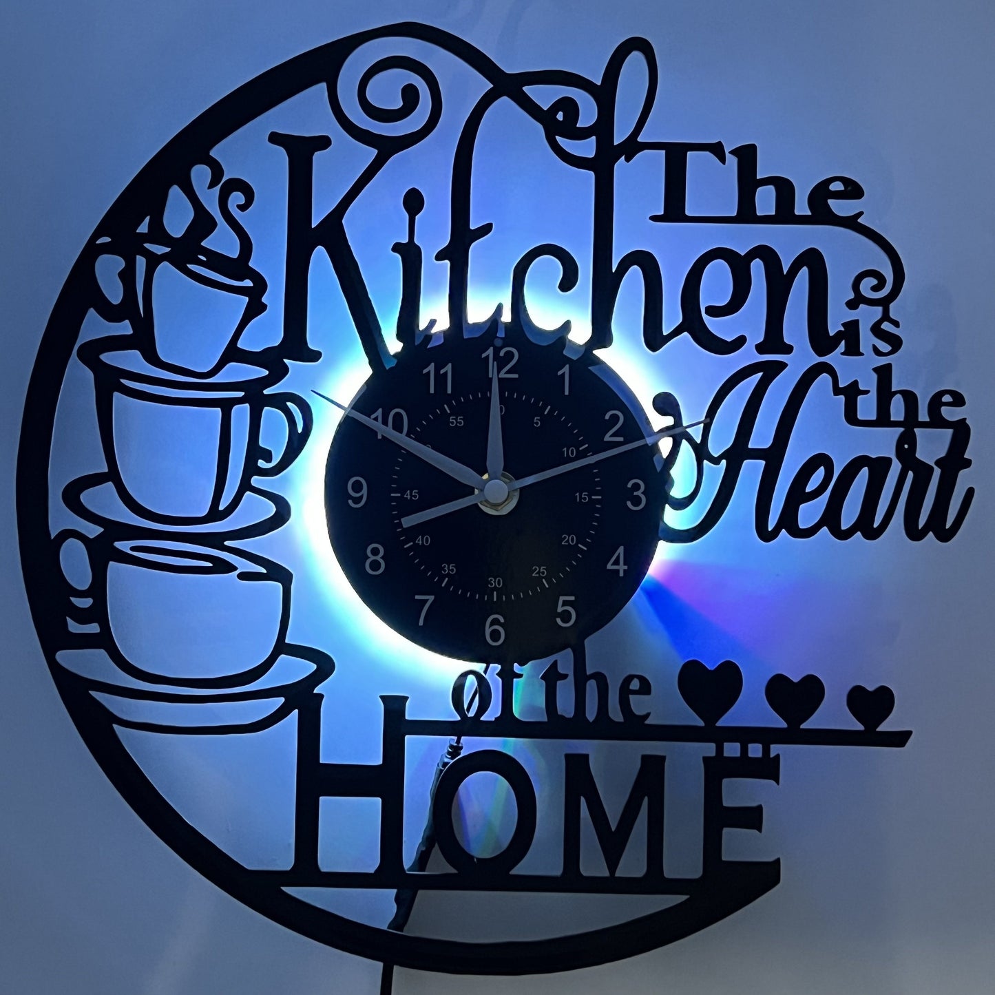 Retro Keuken Wandklok
