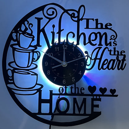 Retro Keuken Wandklok