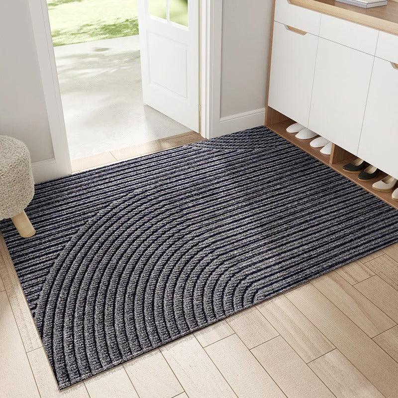 Geometrische PVC-deurmat