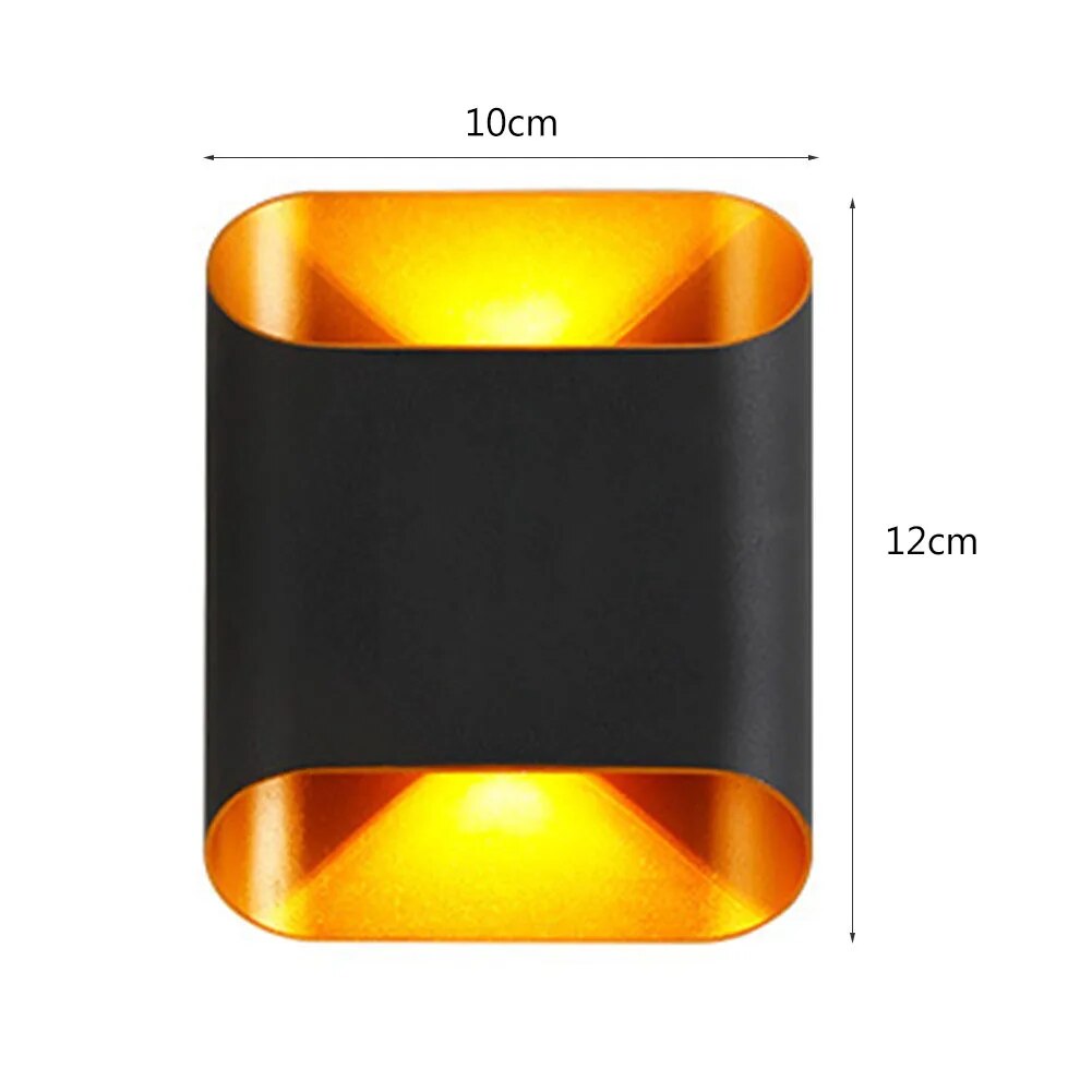 Metal LED Wandlampen Buiten