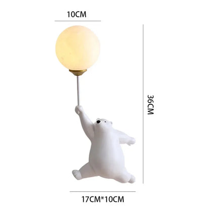 IJsbeer LED Wandlamp