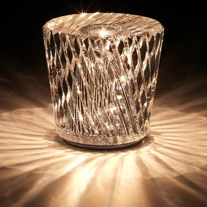 Kristallen Diamanten Lamp