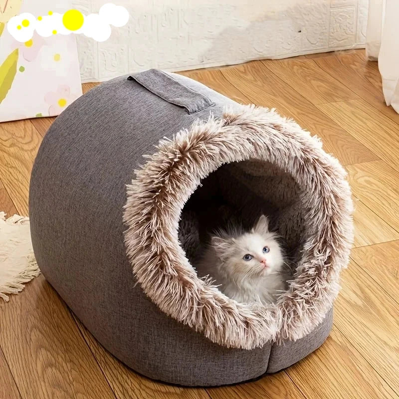 Warme Winter Kattenhut