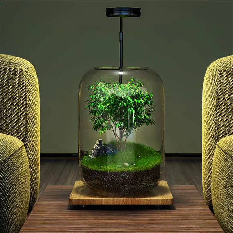 Miniatuur Natuur in Glazen Vaasje