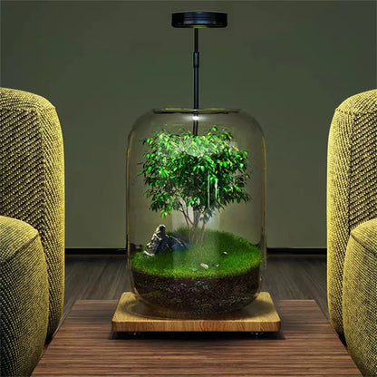 Miniatuur Natuur in Glazen Vaasje