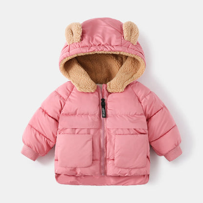 Warme Kinderjas met Oortjes