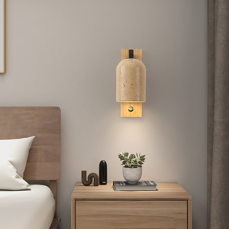Vintage Japanse Wandlamp
