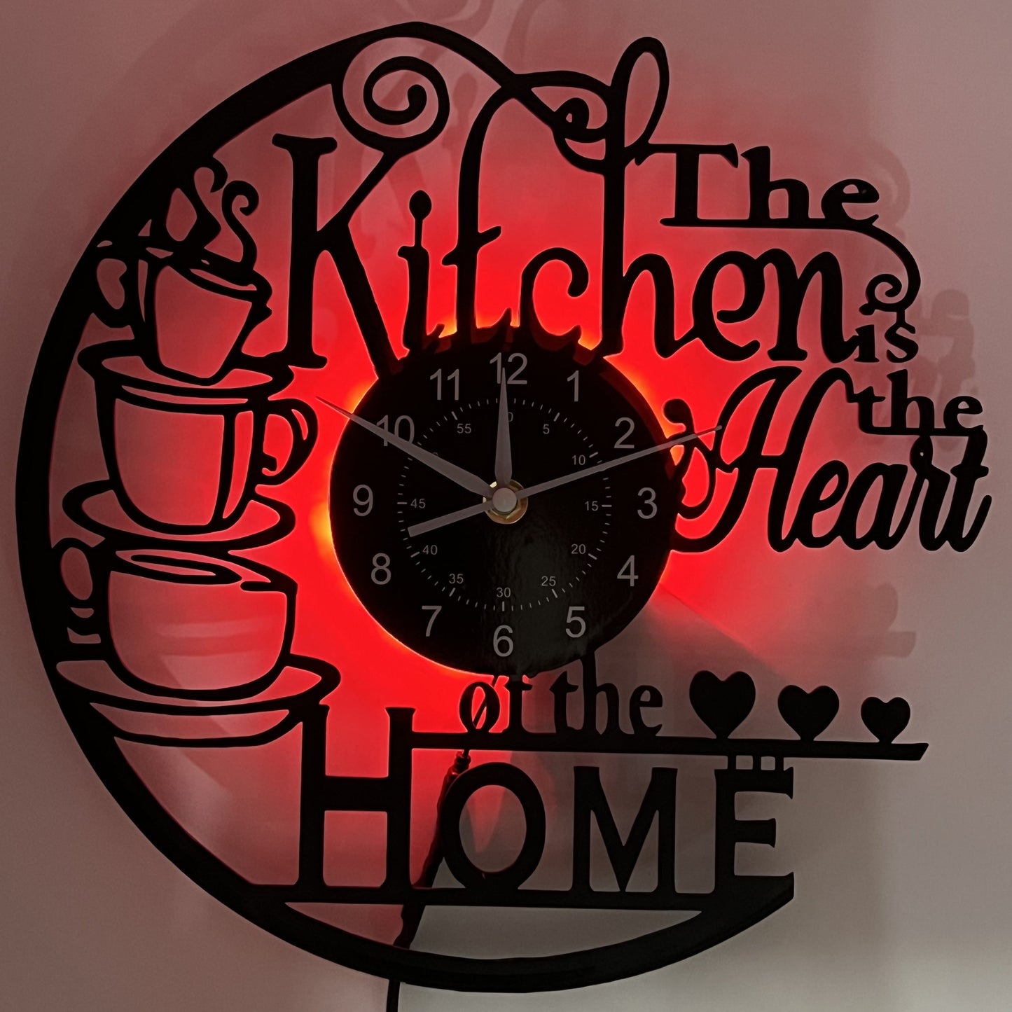 Retro Keuken Wandklok