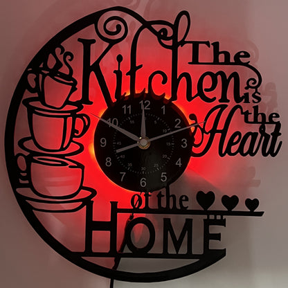 Retro Keuken Wandklok