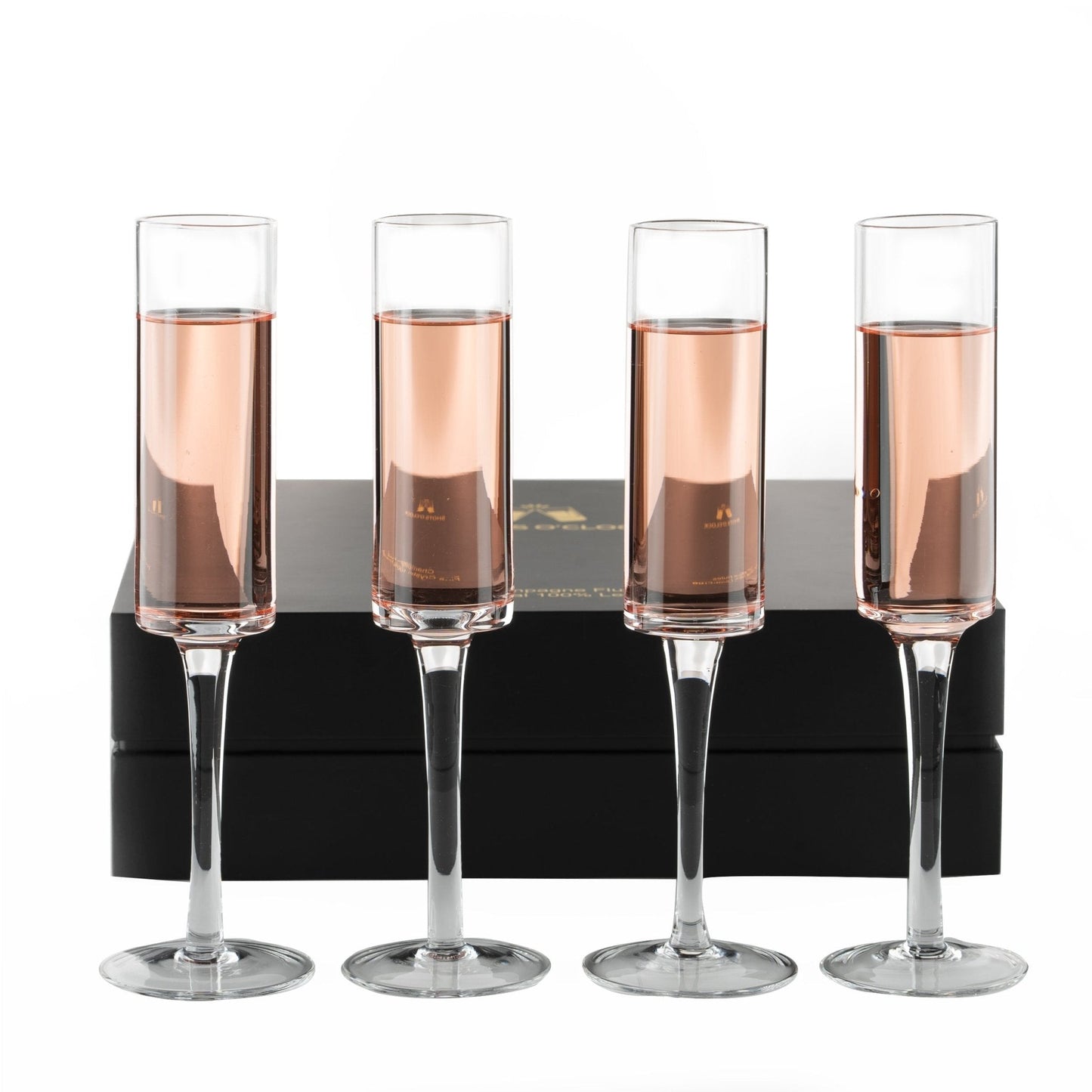 Elegante Kristallen Champagneglazen