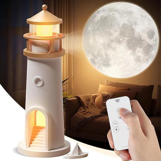 Lighthouse Maanprojectie Lamp