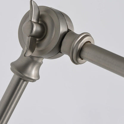 Vintage industriële Zwenkarm Wandlamp