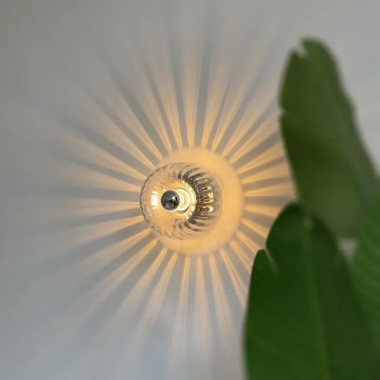Bauhaus Glazen Wandlamp Pracht