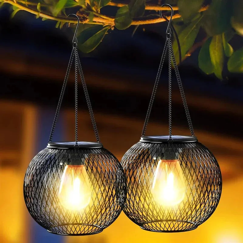 Ortiny Solar Lantaarn Buiten Sfeerverlichting