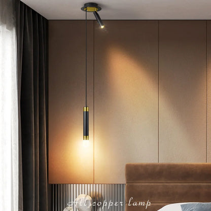 Moderne Led-hanglamp met Draaibare Spot