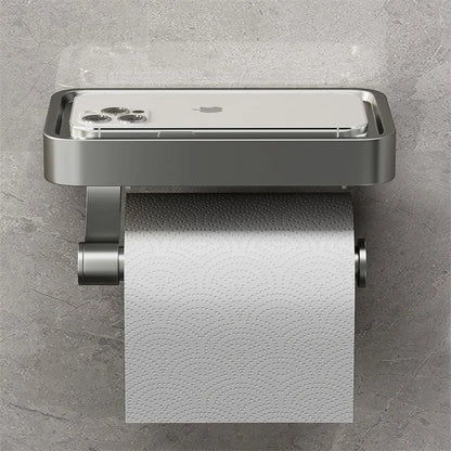 Stijlvolle Toiletrolhouder met Plank