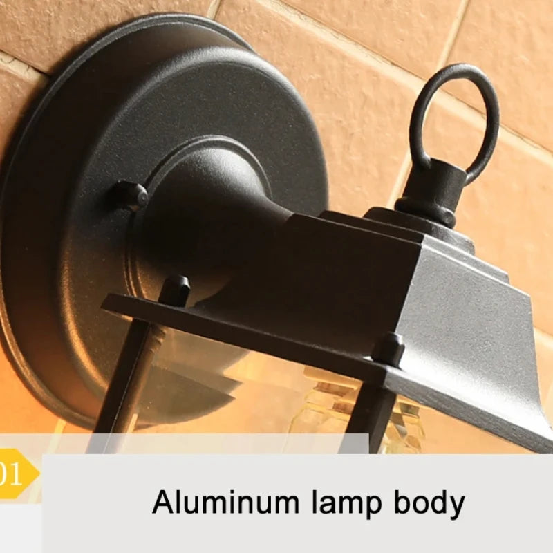 Amerikaanse Europese Metal Moderne Buitenlamp