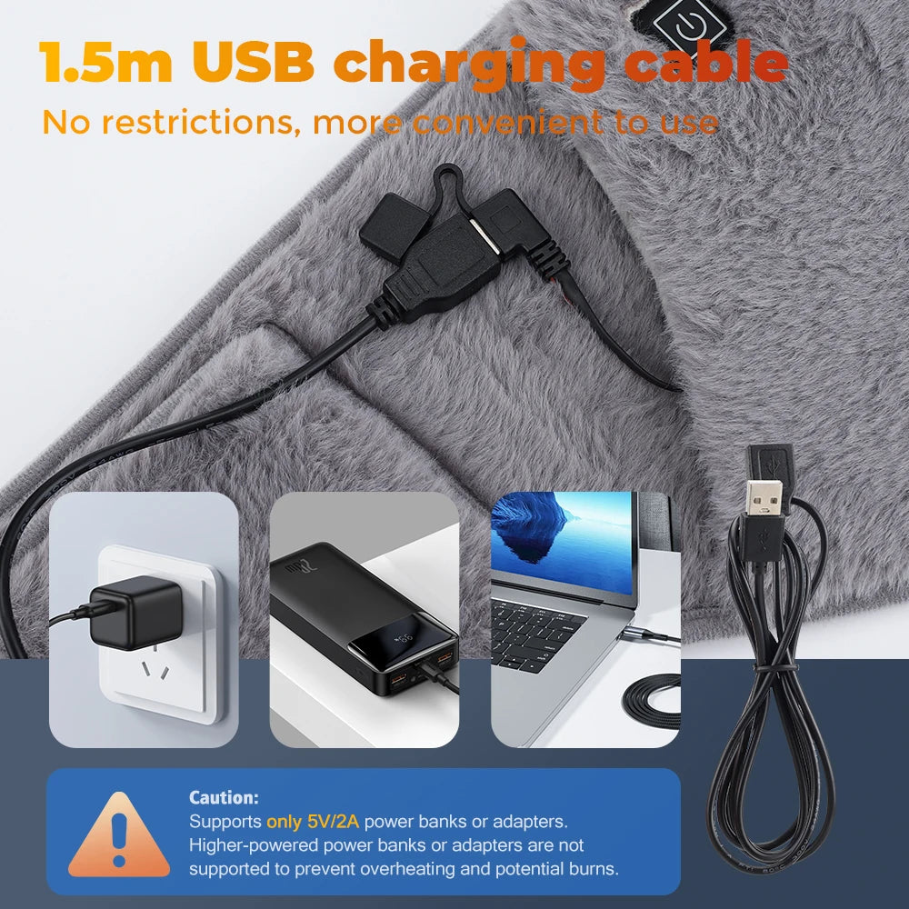 Electric Heating Pad Hand- en Buikgordel