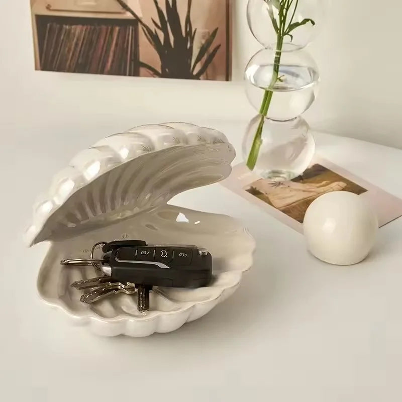 Zeemeermin Parel Schelp Lamp