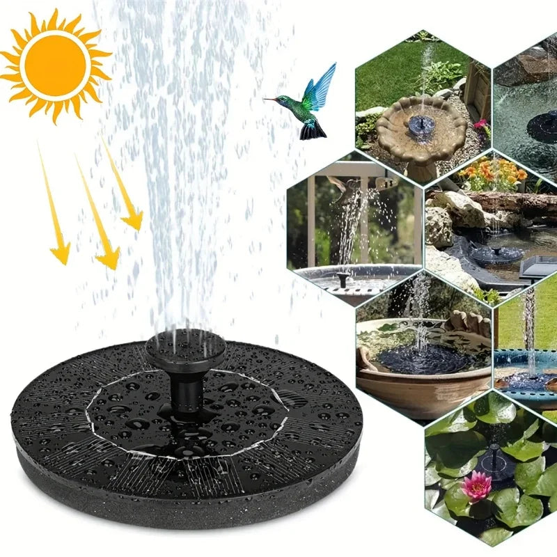 Zonnige Waterfontein Buiten