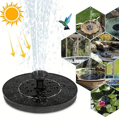 Zonnige Waterfontein Buiten