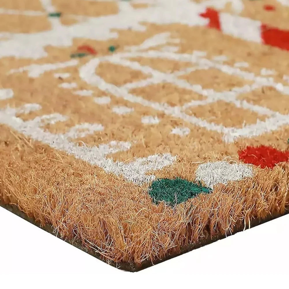 Gingerbread Huis Welkommat Voor De Deur