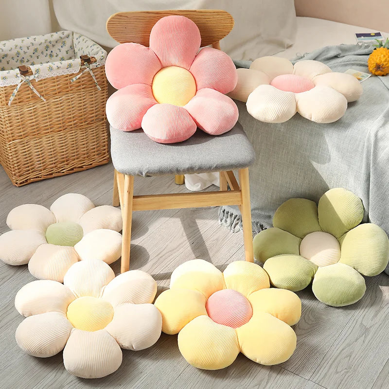 Comfortabele Daisy Petal Kussens Lendensteun Rugkussen