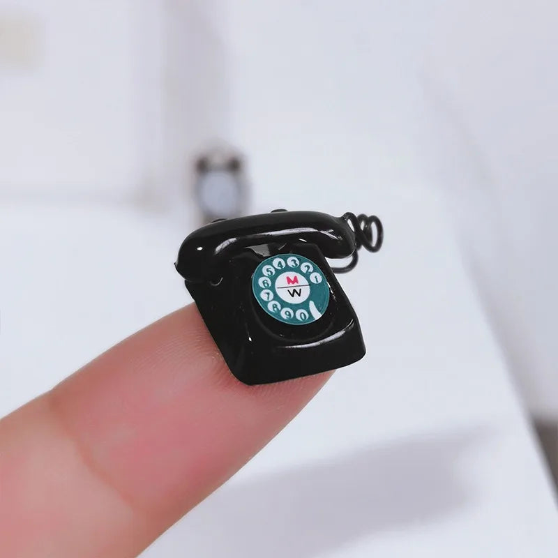 Retro Mini Huis Telefoon Set