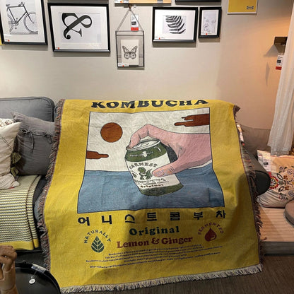 Kombucha Kunst Deken