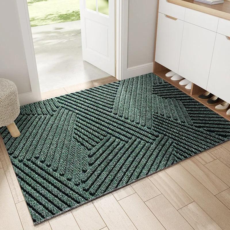 Geometrische PVC-deurmat