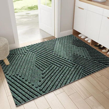 Geometrische PVC-deurmat